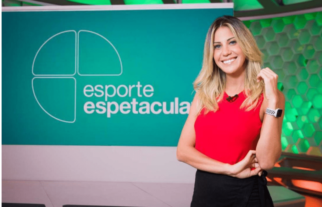 O Nome Da Emoção Renata Silveira Se Torna A Primeira Mulher A Narrar A Copa Do Mundo Na Tv Globo