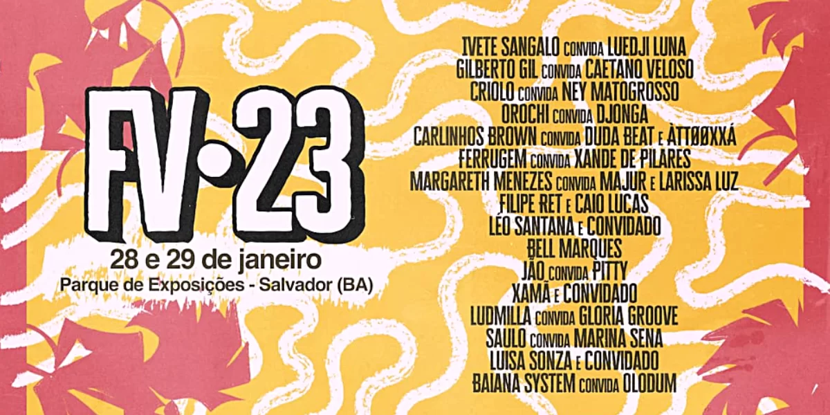 Confira A Ordem Das Atrações Do Festival De Verão 2023 2655