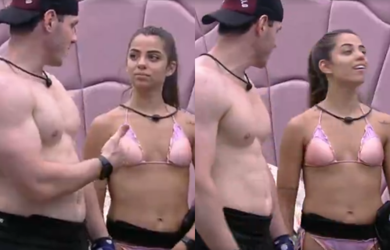 Alerta casal? Não é novidade para ninguém que Gustavo e Key Alves estão sendo "shippados" pelos telespectadores e a própria edição do Big Brother Brasil. O casal que foi eliminado por um erro técnico na prova da imunidade desta segunda-feira (17) protagonizou um momento fofo nesta quarta, (18).