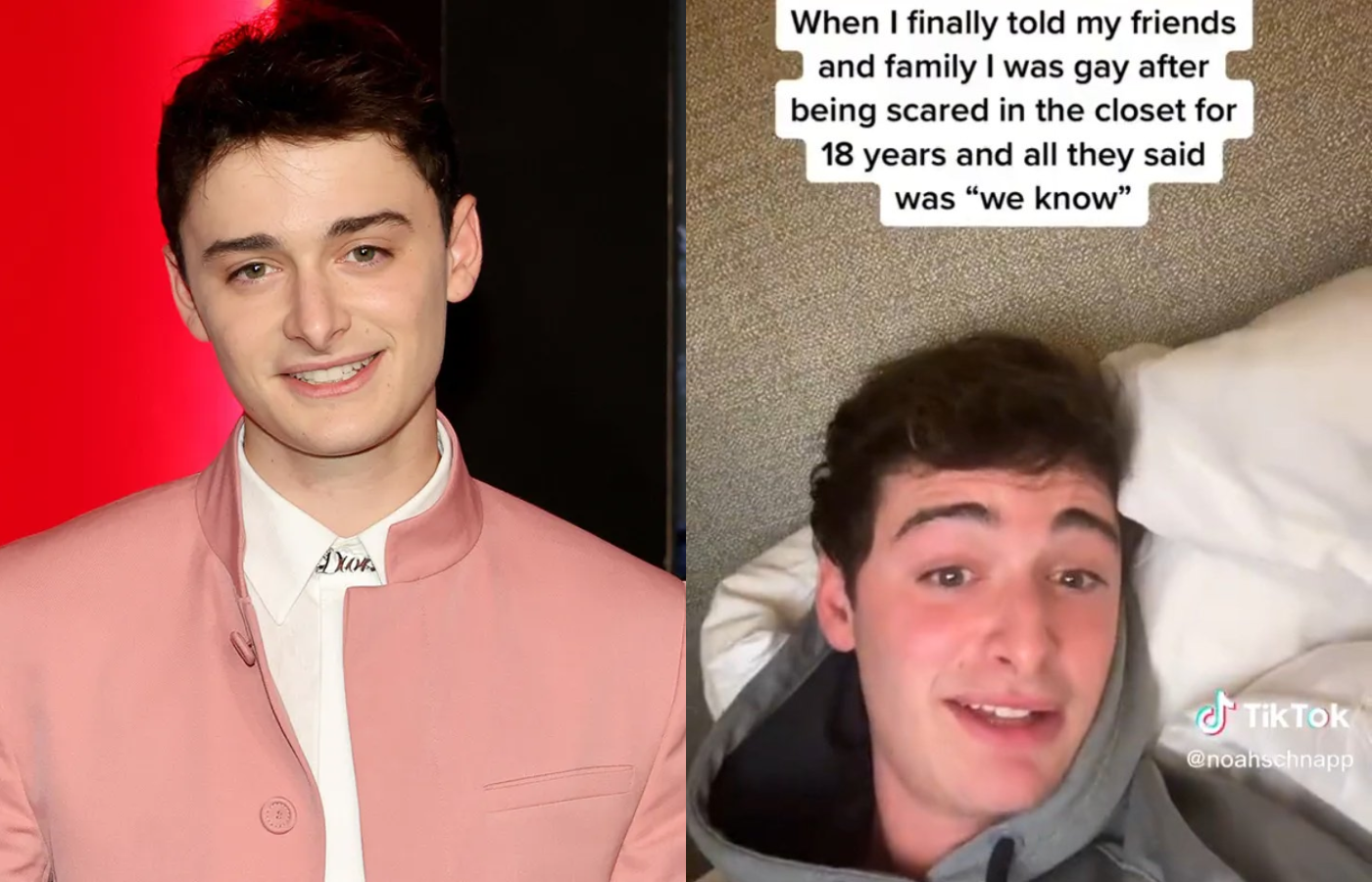 Noah Schnapp, ator de Stranger Things, revela através do Tik Tok que é gay