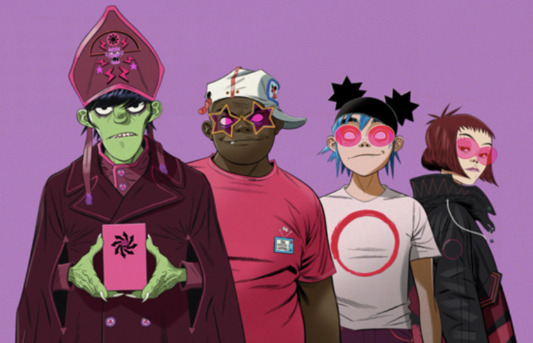 gorillaz lança ver~sao deluxe d enovo álbum