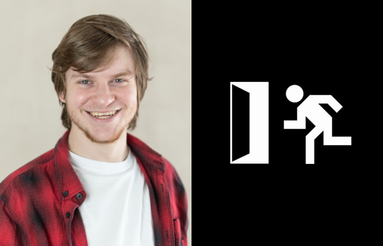 Rafael Saraiva porta dos fundos