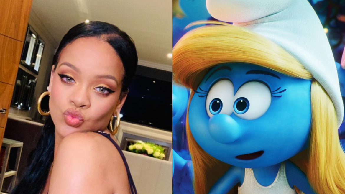 Rihanna foi convidada surpresa da Comic Con nos Estados unidos nesta quinta-feira (27) e anunciou que terá sua voz em uma das personagens da franquia "Os Smurfs", da Paramount. Ela também vai produzir músicas para a animação.