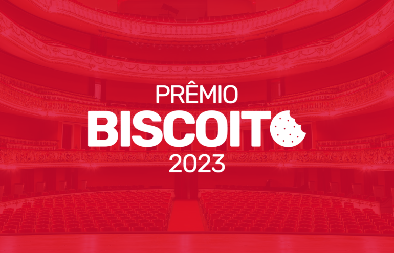 Logo do prêmio biscoitro 2023