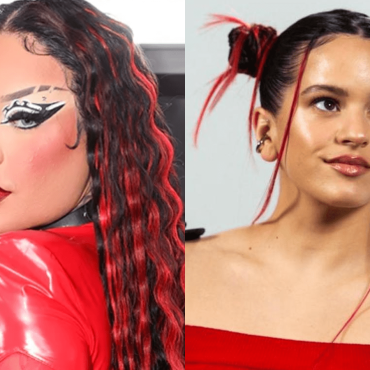 Gloria Groove ao lado de Rosalía