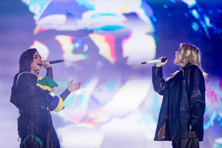 Demi Lovato e Luísa Sonza