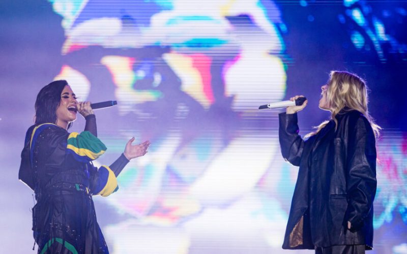 Demi Lovato e Luísa Sonza