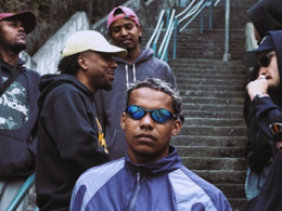 Danzo na gravação do clipe de DPP l Foto: Trovoa Comunicação