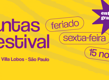 Juntas Festival - dia 15 de novembro, no Parque Villa Lobos