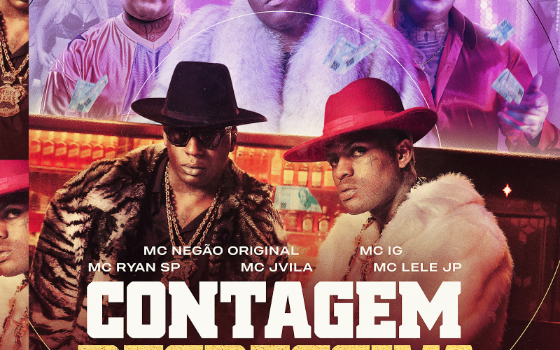 "Contagem regressiva" conta com as participações de Ryan SP, MC JVila, MC Lele JP, DJ Guh Mix, DJ Murillo e LT no Beat, e já disponível em todas as plataformas digitais
