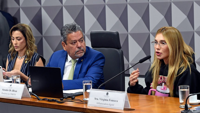Virginia Fonseca em CPI das Bets