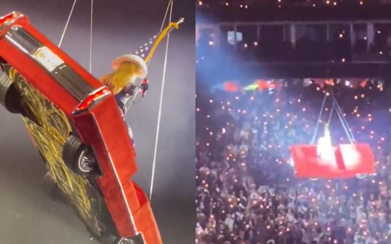 Um momento tenso marcou a noite de 28 de junho de 2025 no NRG Stadium, em Houston, nos Estados Unidos. Durante a performance da música "16 Carriages", parte do show da turnê "Cowboy Carter", Beyoncé precisou interromper a apresentação ao ficar suspensa no ar. Um carro cenográfico, que a levava sobre o público, inclinou-se repentinamente por causa de uma falha técnica nos cabos de suspensão.