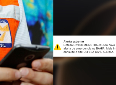 defesa civil emite alerta na bahia