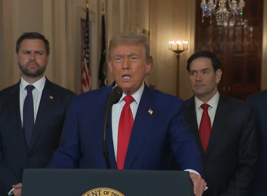 donald trump em pronunciamento