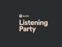 O Spotify anunciou a estreia da ferrmaneta Listening Party no Brasil. De forma prática, os fãs de um artista se unem para acompanhar uma audição ao vivo e exclusiva do novo álbum de seus artistas preferidos.