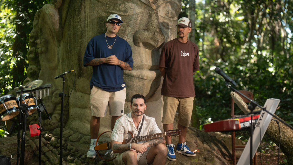 3030 lança o EP “Origens”, projeto que revisita a essência do trio com rap, poesia e brasilidade.